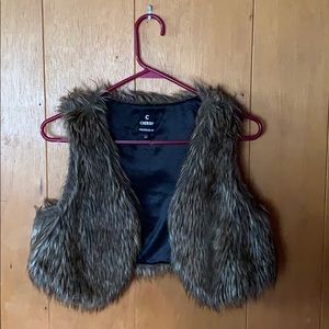 Faux fur Vest